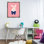 "Lapin avec ruban sur toile flottante" par Jessica Beck