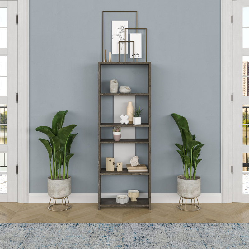 Amunra Bookcase, Wenge/White