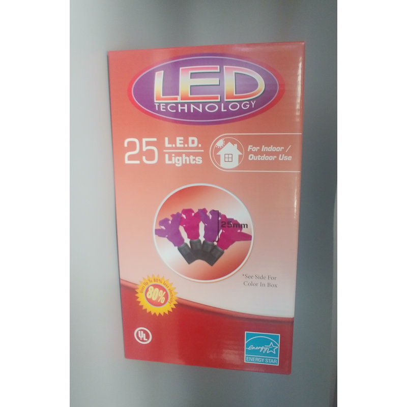 Guirlande lumineuse, Rouge