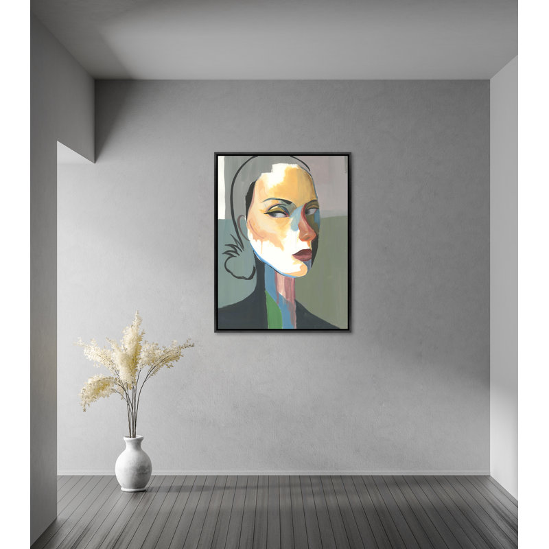 «Face Colored» par Ryan Brown, H 51,5 po x l 37,5 po