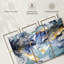«Abstract Glitter», reproduction d'art sur toile-1895656292