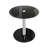 Kavit Glass Top End Table Built-In Outlets