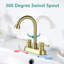 2-handle Bathroom Faucet with Drain Assembly-90763949