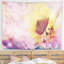 Tapisserie florale tournesol avec effet arc-en-ciel-28491362
