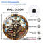 Horloge murale Raccoon