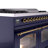 ILVE Nostalgie II Series 40 inch Dual Fuel Range with 6 Sealed Burners, Griddle (Glass Door)-99299529-99299491