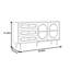 Buffet simple et moderne