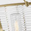 Thom Filicia Winslow Dining Room Chandelier With Clear Shade-6572309-6572299-6572298