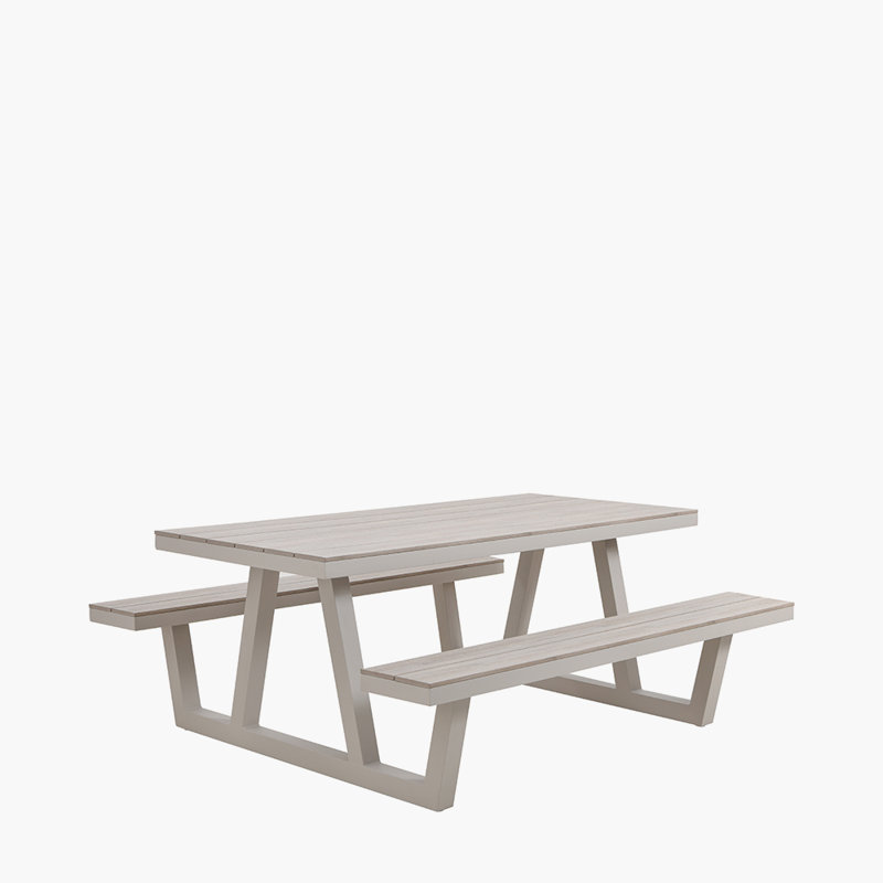 Aruba 6 - Person 180cm Long Picnic Table