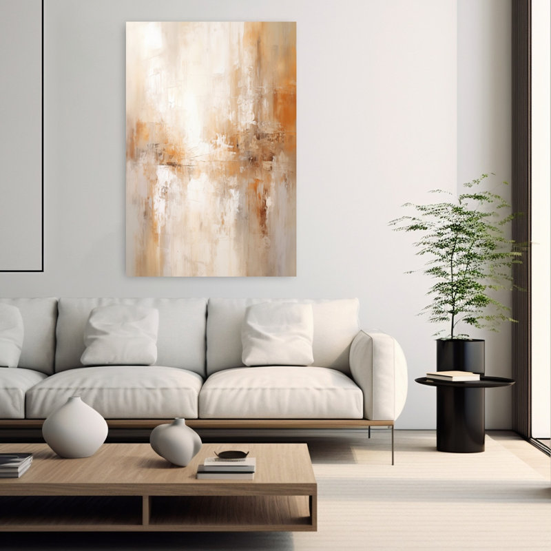 Dreamscape, art abstrait moderne et contemporain, H 40 po x l 60 po