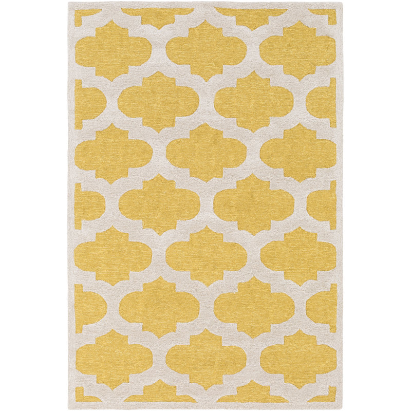 Bethyl Wool Geometric Indoor Rug, Rectangle 9' x 13'