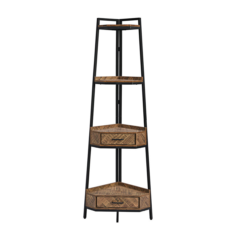Dayston Corner Storage Bookcase
