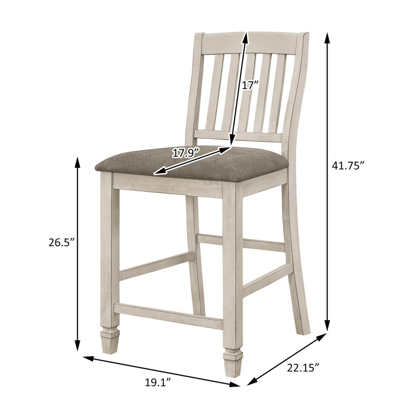 Tabouret de comptoir Bahily