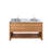 Walczak 60" Double Bathroom Vanity Base Only-424898750