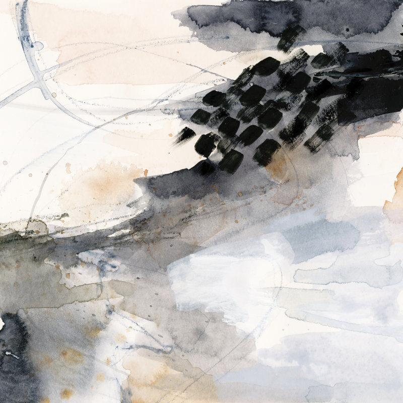 Neutral Flock II by Victoria Barnes - Wrapped Canvas Painting, 51cm H x 51cm W x 3.8cm D