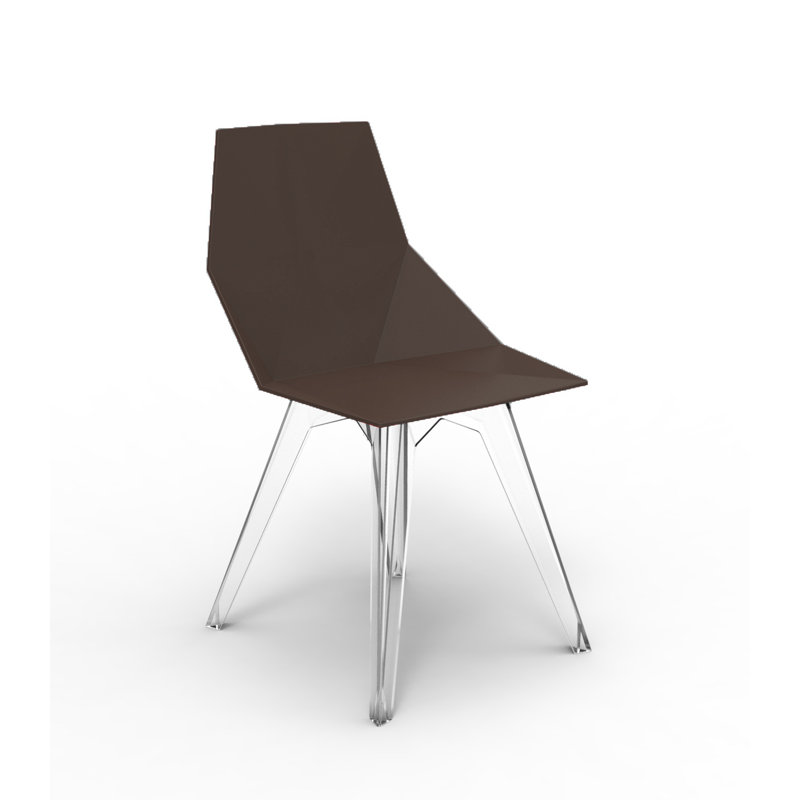 Outdoor Dining Side Chair, Bronze