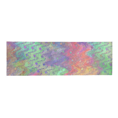 Chenille Polka Dots Indoor Rug