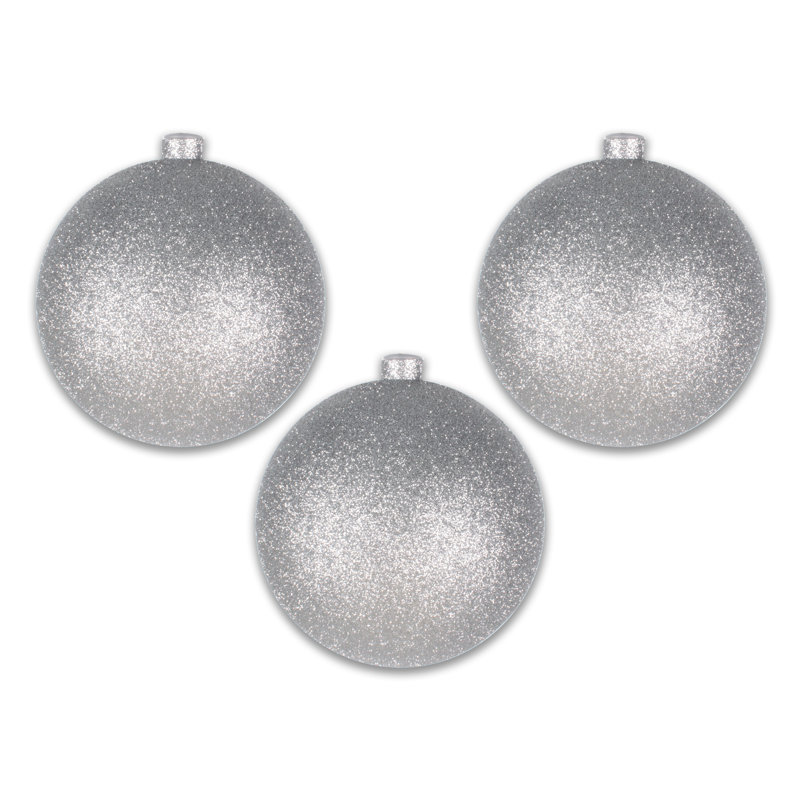Shatterproof Ball Ornament, H 6 po x l 6 po x P 6 po, Or
