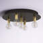 Plafonnier encastré 5 lumières Aliyas-2109345842