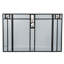 Branch 3 Panel Iron Fireplace Screen