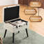 Tabouret de coiffeuse en bois massif Coleridge-838921158