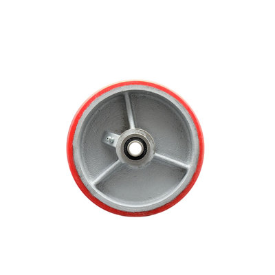 Poly on Cast Iron Wheel