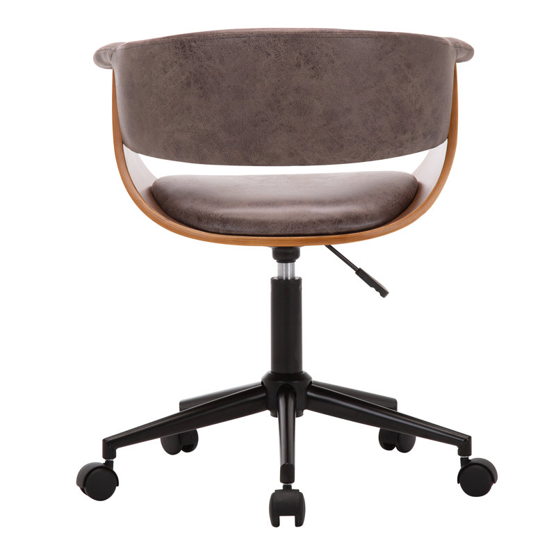 Chaise de travail en suède Bayona