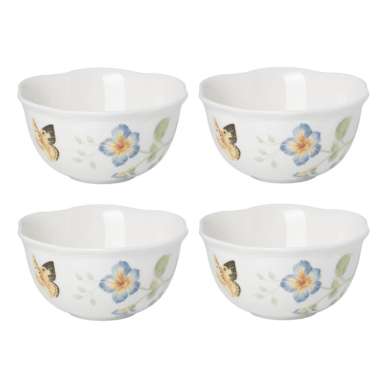 Butterfly Meadow 4-Piece Dessert Bowl Set