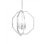 Harika 4 - Light Unique Geometric Chandelier