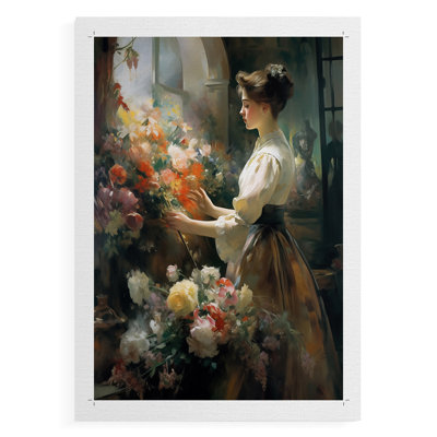 WOMEN Series CDxxxxi - reproduction sur toile de qualité supérieure seulement - non encadrée - prête à être accrochée