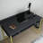 Alma Desk Metal Base Writing Desk-1896132571