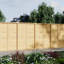 120cm H x 180cm W Wood Border Fencing