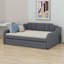 Upholstery Daybed With Trundle Bed And USB Charging Design