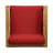 Farmhouse Style Outdoor Patio Club Chair-144829395-144829352