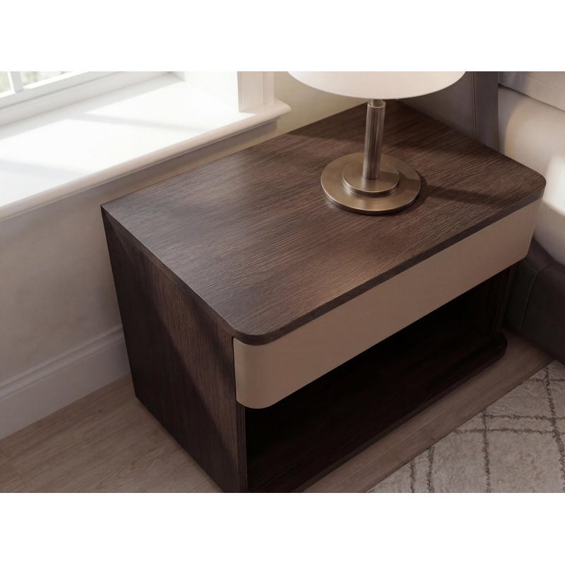 Seoul 1 - Drawer Nightstand, Brown