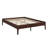 Contemporary Low-Profile Bed Base Featuring Durable Slat Foundation and Tool-Free Setup-1383230829