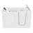 Therapeutic Tubs 32 in. x 60 in. Right Drain Quick Fill Walk-In Whirlpool and Air Tub with Powered Fast Drain in White-4630993-11907966