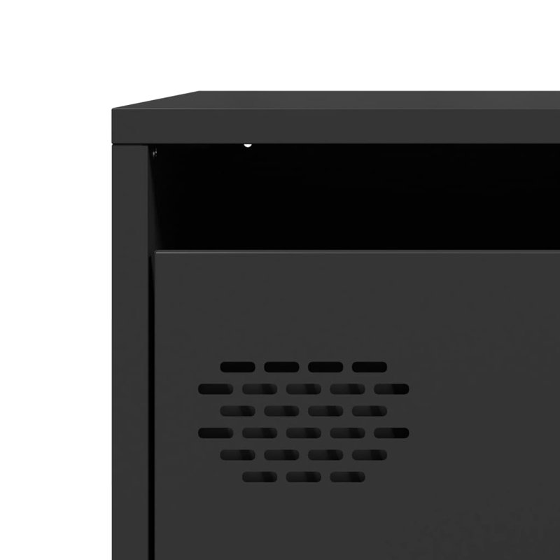 Sherlon Storage Cabinet, Black