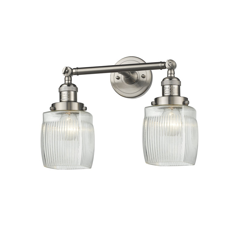 Mireya 2 - Light Dimmable Vanity Light, Bulb Not Included, Brushed Satin Nickel