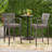 Outdoor 46" Wicker Barstool