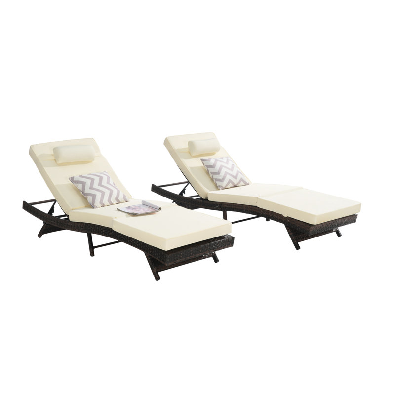 Fauteuil inclinable d'extérieur - Angles réglables, structure en acier galvanisé, coussins en mousse. Parfait pour la plage, la piscine ou le jardin. Conception ergonomique et structure haute. Convient au jardin, à la pelouse ou à la piscine.