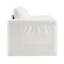 2 en blanc avec revêtement en chenille et mousse haute stable pour un confort familial-1336276162-1336276223