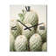Green Minimalisme Cactus - Horloges murales Cactus-1909459386
