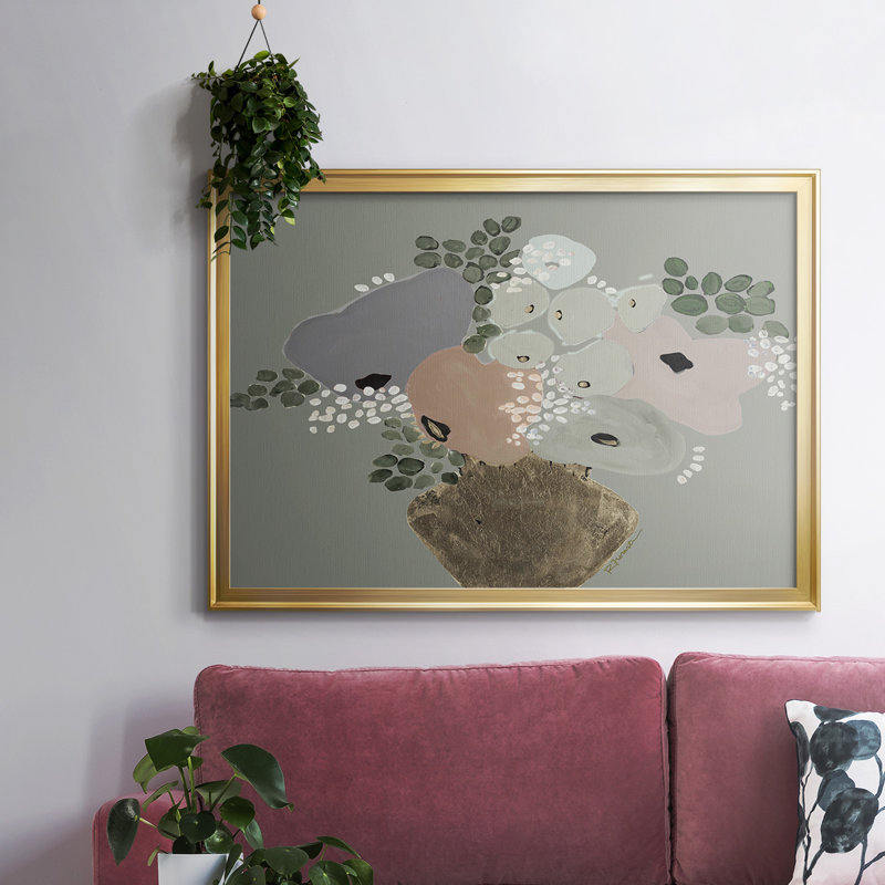 You Are On My Mind, reproduction d'art sur toile, H 30 po x l 44 po x P 1,5 po, Or