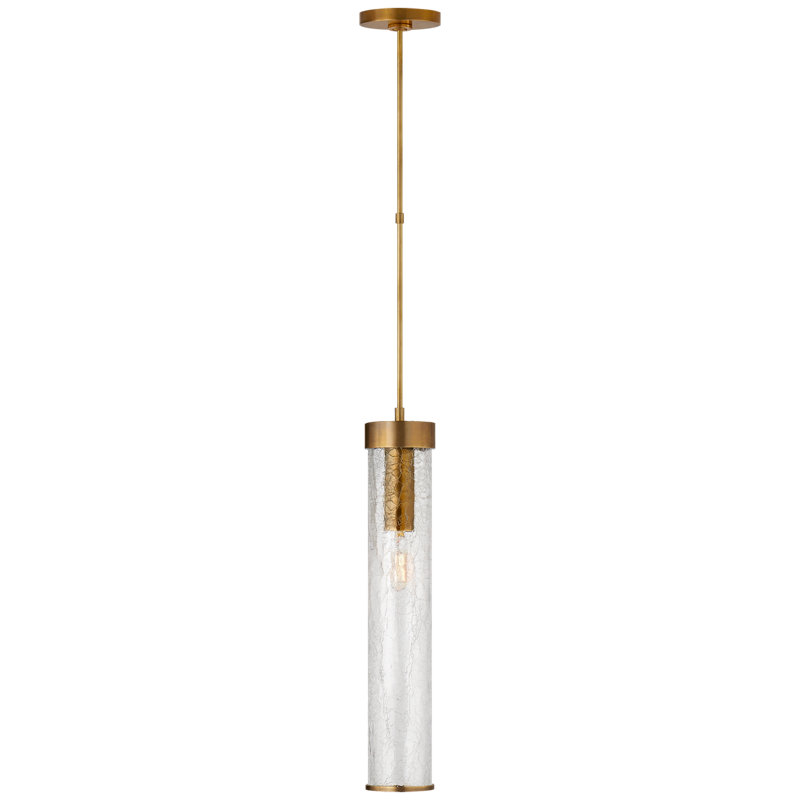 Kelly Wearstler Liaison Long Pendant, Antique-Burnished Brass