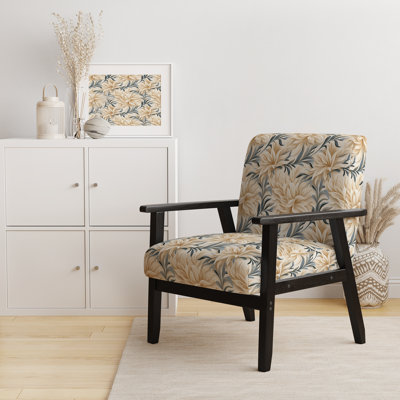 Fauteuil rembourré Coastal Driftwood Elegance