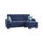 Blue Microfiber