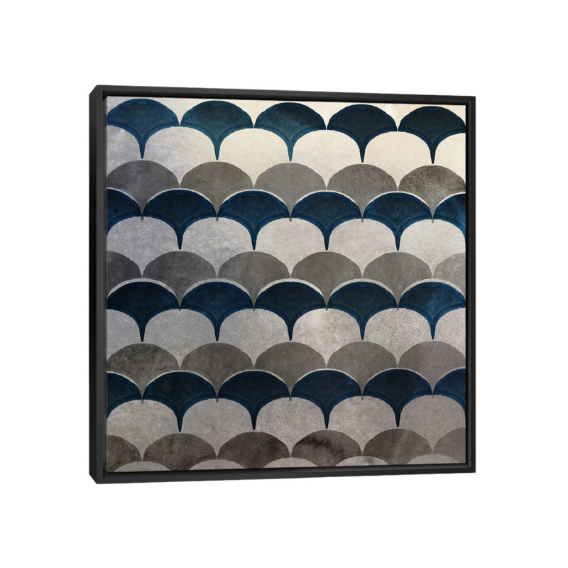« silver spark », reproduction d’impression sur toile, H 18 po x l 18 po x P 1,5 po, Toile avec cadre flottant noir