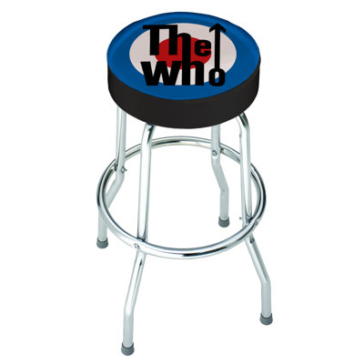Swivel Upholstered Counter Stool with Metal Frame