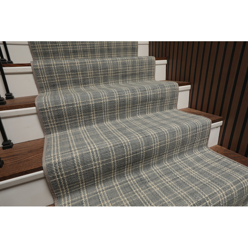 Tapis en laine fait à la main sur mesure, Tapis de couloir 2 pi 7 po x 39 pi